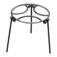 thumbnail image 2 of Soporte para ollas con trípode para fogatas, patas plegables, soporte para sartenes y woks, multifuncional para fuego abierto 19 centímetros, 2 of 6