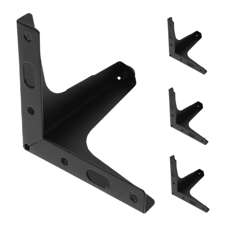 Furniture Legs – Pack Of 4 Adjustable Metal Sofa Replacement Feet, Black, 35cm/13.8" Height, Heavy Duty Iron (200kg Capacity)
