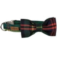 thumbnail image 4 of Collar para Perro Lionet Paws XS Verde con Pajarita Navideña 20-30cm, 4 of 6