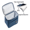 thumbnail image 5 of Bolsa Lonchera Térmica Para Trabajo Escolares Hombre Y Mujer Azul, 5 of 5