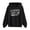 Black, variant on Kids Graphic Hoodie Long Sleeve Funny Noisy Boy Girl Hooded Sweatshirt with Pockets for Boy Girl Pullover Tops