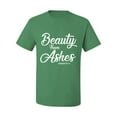 thumbnail image 2 of Wild Bobby Beauty From Ashes Isaiah 61:3 Inspirational/Christian Men Graphic Tee, Kelly, 4X-Large, 2 of 5