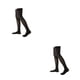 thumbnail image 1 of Guardurnaity 1 par de calcetines altos hasta el muslo por encima de la rodilla de 52cm JK elasticidad personalidad antideslizante calcetería cálida medias Negro 2piezas Guardurnaity CBP347121, 1 of 6