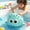 Blue, variant on Pufferfish Bath Toy With Automatic Water Spray, Light Up Musical Water Play Toy, Induction Activated Floating Bath Toy, Interactive Bathroom Water Fountain, Toddler Tub Entertainment Gift
