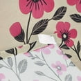 thumbnail image 3 of Yayeee Tapestry Wall Hanging for Bedroom 80" x 60" Living Room Home Wall Art Decor, Pink Flowers, 3 of 7