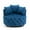 Blue, variant on 36.6in Velvet Living Room Chair, Button Tufted Accent Chair with 3 Pillows, Modern Upholstered Round Barrel Chair with Solid Wood Legs for Bedroom Living Room, Gray