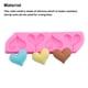 thumbnail image 2 of Molde de Silicona para Tartas de Mousse en Forma de Corazón Billuyoard, 2 of 6