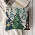 thumbnail image 3 of YINGXI Christmas Pillow Covers, Rustic Decorative Cases Sofa 24x24in, 3 of 5