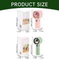 thumbnail image 3 of MOQIN Mini Portable Fan Powerful Handheld Fan Rechargeable Personals Small Hand Fan Travel Pocket Silent Fan For Stylish Kids Girls Women USB, 3 of 4
