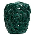 thumbnail image 1 of Vivid Refluent Decorative Ceramic Abstract Vase, Green, 1 of 1