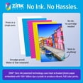 thumbnail image 6 of HP Sprocket Compact Portable Photo Printers, with Accessories Included, Purple, 1 Count, 1 Pack, 6 of 9