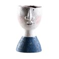 thumbnail image 3 of Florero con retrato Escultura Resina Decorativo Rostro humano Florero de maceta para oficina en casa, Tipo 1 sidaley HA002260-01B, 3 of 6