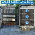 thumbnail image 4 of ALEKO PGBARC Yard Garden Barcelona Style Steel Pedestrian Gate Black, 4 of 8