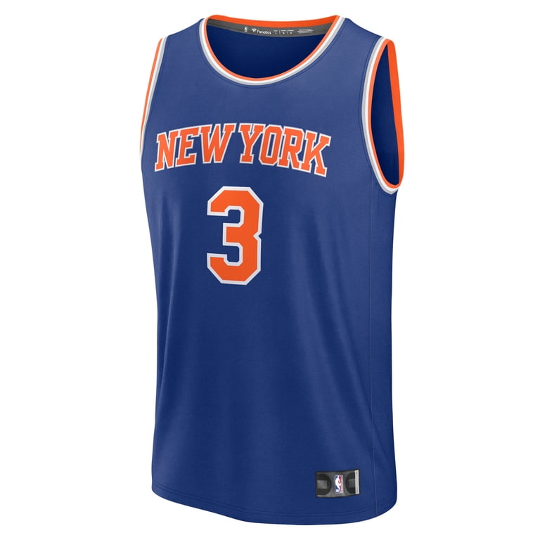 Youth Fanatics Josh Hart Blue New York Knicks Fast Break Replica