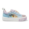thumbnail image 3 of Bluey Toddler Girl Bluey & Bingo Slip-On Court Sneaker, 3 of 7