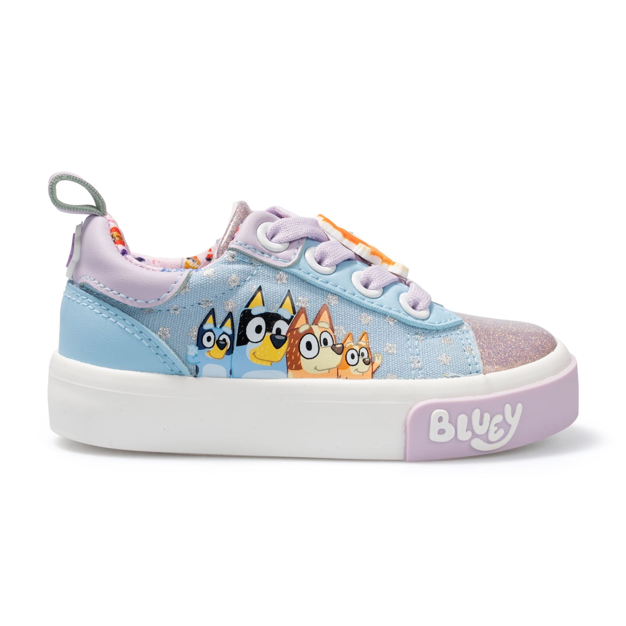 Bluey Toddler Girls Slip-On Court Sneakers photo 2