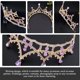 thumbnail image 2 of KAKOWELY Exquisito tocado femenino con elementos de diamantes de imitación, diadema para mujer, tocado de boda, decoración, 2 of 5