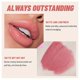 thumbnail image 2 of USHAS 6 colores mate terciopelo desnudo lápiz labial de larga duración impermeable lápiz labial hidratante marrón rosa maquillaje de labios, 2 of 5