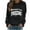 Black, variant on Cmfcve Women's Sweatshirt Letter Print Long Sleeve Graphic Tops Crew Neck Loose Gym Pullover