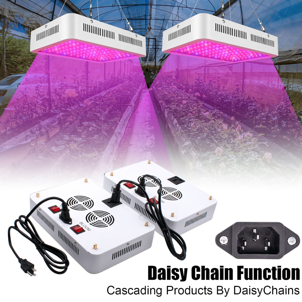 High Quality Double Switch 1200W LED Grow Light for Indoor Plant Growth 