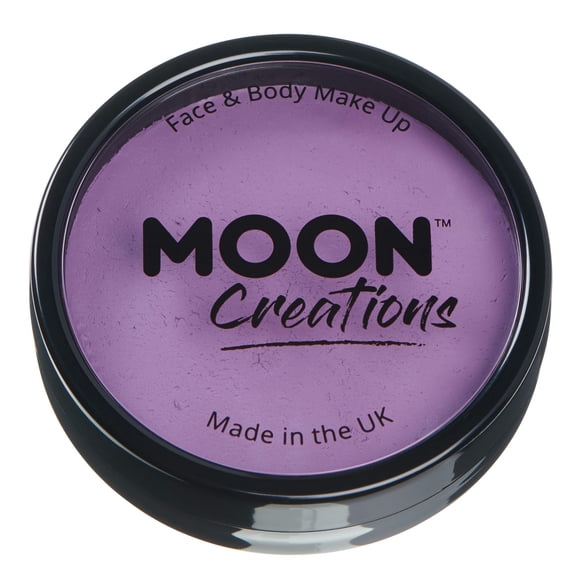 Pro Face & Body Paint Cake Pots de Moon Creations - Wild Berry - Maquillaje profesional de pintura facial a base de agua para adultos y niños - 1.26 oz