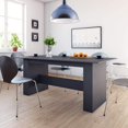 thumbnail image 6 of vidaXL Dining Table Sonoma Oak 70.8"x35.4"x29.9" Chipboard, 6 of 12