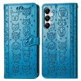 thumbnail image 4 of Funda Cartera FOXDOCK para Samsung Galaxy A35 5G , Flip PU con Relieve de Gatos y Perros, Tarjetero y Soporte, 4 of 6