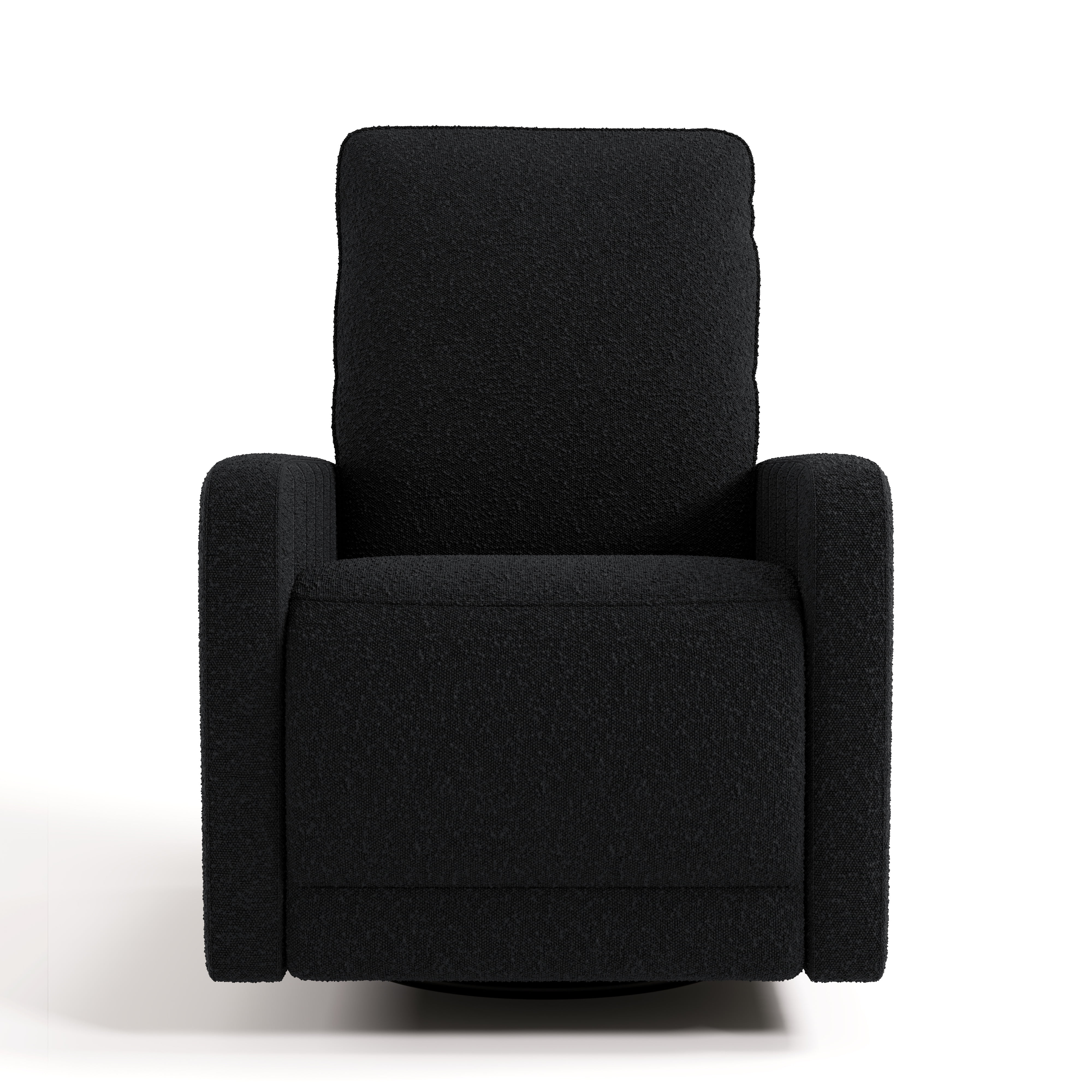 Art of Nursery by Storkcraft Kyoto Power Recliner, Black Boucle