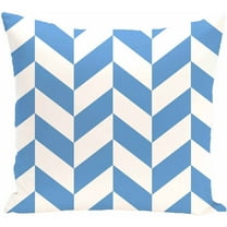 Simply Daisy 16" x 16" Zigzag Jag Geometric Print Pillow