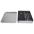 thumbnail image 1 of 6pcs Stainless Steel Cuticle Nippers Dead Skin Pusher Nail Planing Tool Manicure Tool Set, 1 of 5
