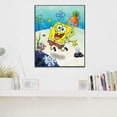 thumbnail image 4 of Cuadros Decorativos 5D bricolaje completo taladro diamante pintura Bob Esponja SquarePants punto de cruz Kit Decoración JShteea Nuevos Originales, 4 of 8