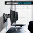 thumbnail image 3 of Soporte para 2 Monitores Redlemon de Pared Brazo Móvil Hidráulico 17-32 Pulg, 3 of 8