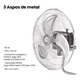 thumbnail image 3 of Ventilador Industrial 3 En 1 LAB.G Negro, 3 of 4