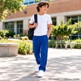 thumbnail image 3 of Tuff Guys Boys Sweatpants 3-Pack Performance Fleece Athletic Pull-On Pants for Boys, 3 of 7