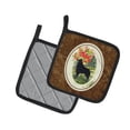 thumbnail image 2 of Carolines Treasures SS8058PTHD Schipperke Pair of Pot Holders, 7.5HX7.5W, multicolor, 2 of 2