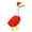 D, variant on CoreLiving Easter Porch Goose Outfit with Soft Bunny Ear Headband and Colorful Floral Knit Scarf, Cute Spring Clothes Accessories for 23 Inch Large Cement or Plastic Lawn Goose Statue Decor