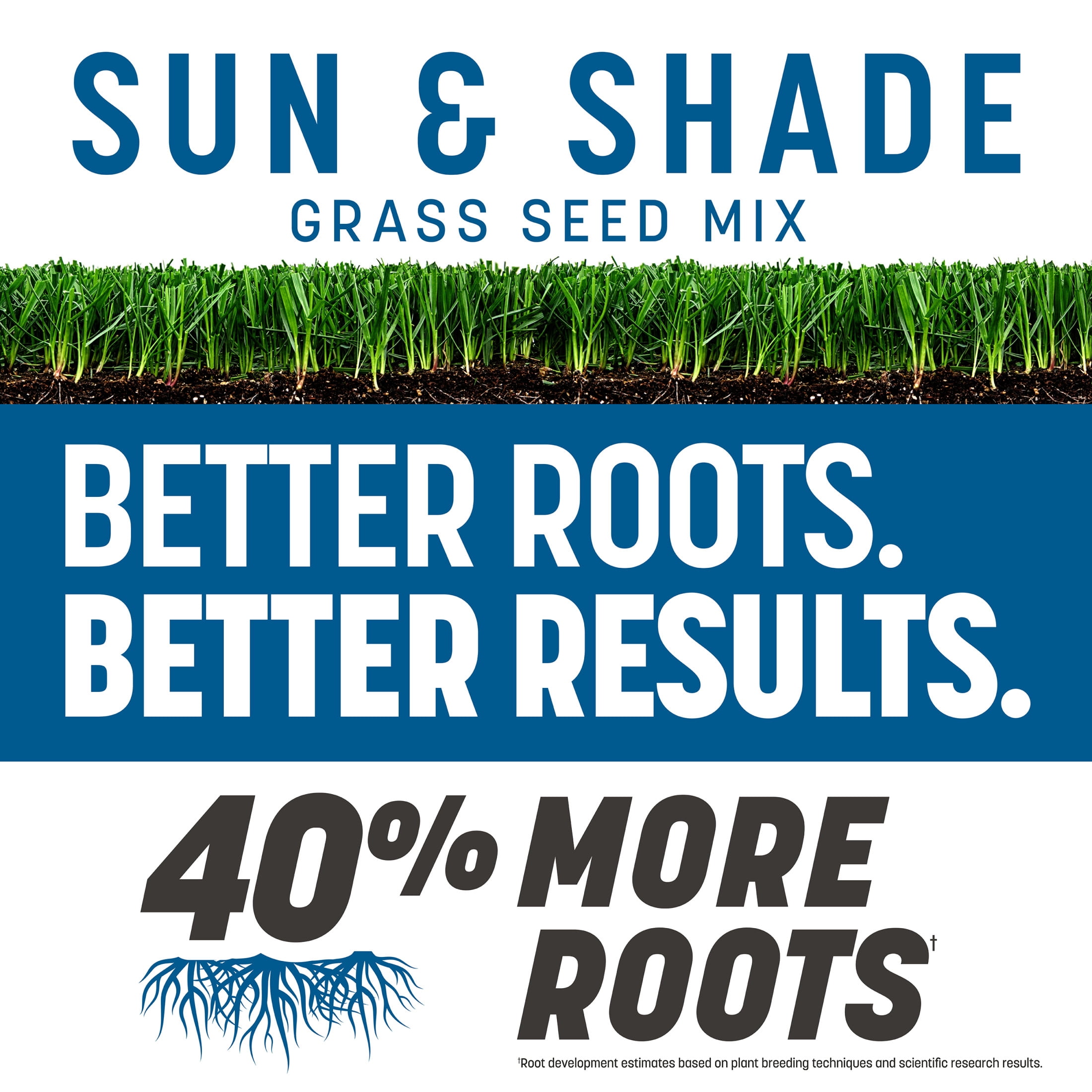Pennington The Rebels Sun and Shade Grass Seed Mix 40 Pounds