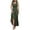 Army Green, variant on Ayolanni Sleeveless Dresses for Women V Neck Wedding Guest Green A-Line Maxi Dress Chiffon Flowy Party Solid Sundress L