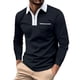 thumbnail image 1 of Gibobby Playera polo hombre Camisa de manga larga para hombre Camisa deportiva a juego con botones de color(NY2,XL), 1 of 3