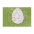 thumbnail image 1 of SLYNSHome Rabbit Bunny Happy Easter Placemats 12x18 Inch Seasonal Spring Table Mats for Party Kitchen Dining Decoration, 1 of 7