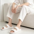 thumbnail image 2 of Sandalia FUNKYMONKEY para Mujer, Comodidad Blanca con Hebilla Ajustable, 2 of 9
