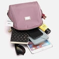thumbnail image 2 of Mochila de nailon para mujer, ligera, ligera para el ocio diario (rosa), 2 of 6