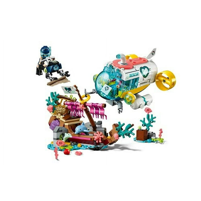 LEGO 41378 Friends Dolphins Rescue Mission Building Kit with Sea  Creatures，Kacey and Stephanie Minifigures (363 Pieces)