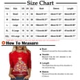thumbnail image 3 of Pntutb - Camiseta holgada con estampado de moda para mujer, blusa de manga 3/4 de longitud media, cuello redondo, tops casuales Pntutb Pntutb-5969, 3 of 4