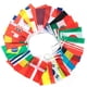 thumbnail image 5 of Banderines de banderas internacionales decoración de 95 pies 100 países bandera de cuerda impermeable para clubes deportivos Anggrek Otros, 5 of 8