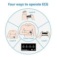 thumbnail image 6 of Open Box Checkme Never Used BP2 Blood Pressure Monitor with EKG/ECG, 2-in-1 Bluetooth Upper Arm BP Machine with Wireless Blood Pressure Cuff, 30s Quick Measurement, Free App, FDA-Approved, Stores Readings, 6 of 13