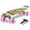 Rainbow, variant on Yiomxhi Skateboards, 22" Complete Skateboard, Mini Cruiser Skateboard for Kids Boys Girls Teens Beginners with Colorful Flashing Wheels Skate Tool, Kids Children's Day Gift
