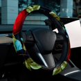 thumbnail image 6 of Fruit 14.5 Inch Printing PVC Leather Steering Wheel Cover Auto Accessories, 6 of 6