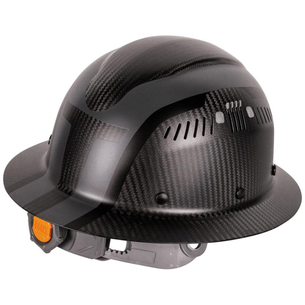 Klein Tools Carbon Fiber Full Brim Hard Hat, Spartan