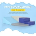 thumbnail image 4 of Climbing Blocks for Toddlers 1-3, 4-Piece Crawl and Climb Soft Foam Baby Climbing Blocks, Babies Activity Play Structures Toddler Climbing Toys Indoor, Blue, 4 of 8